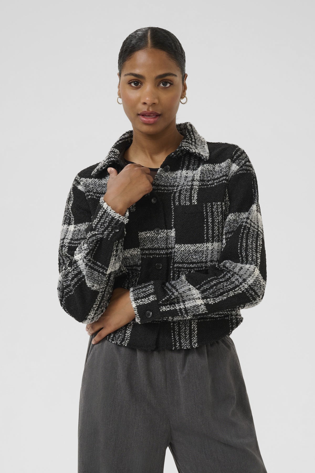 KAFFE LILY SHIRT JACKET